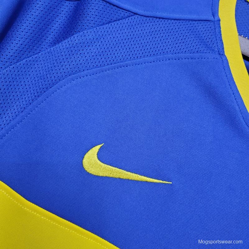 Retro Boca Juniors 03/04 home Soccer Jersey