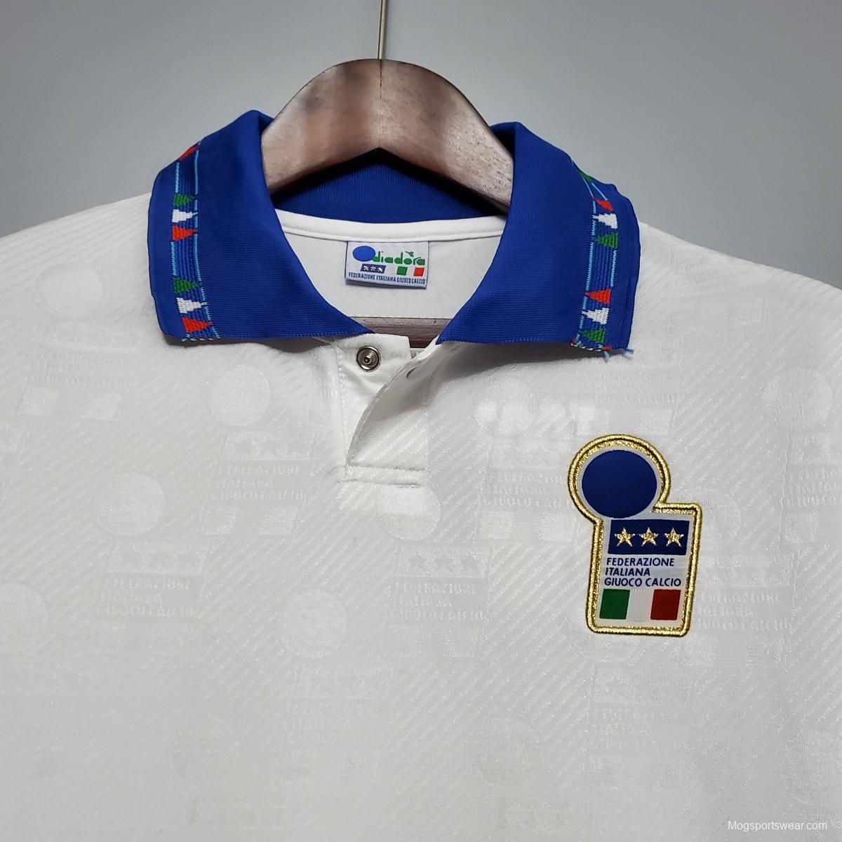 Retro Italy 1994 away Soccer Jersey