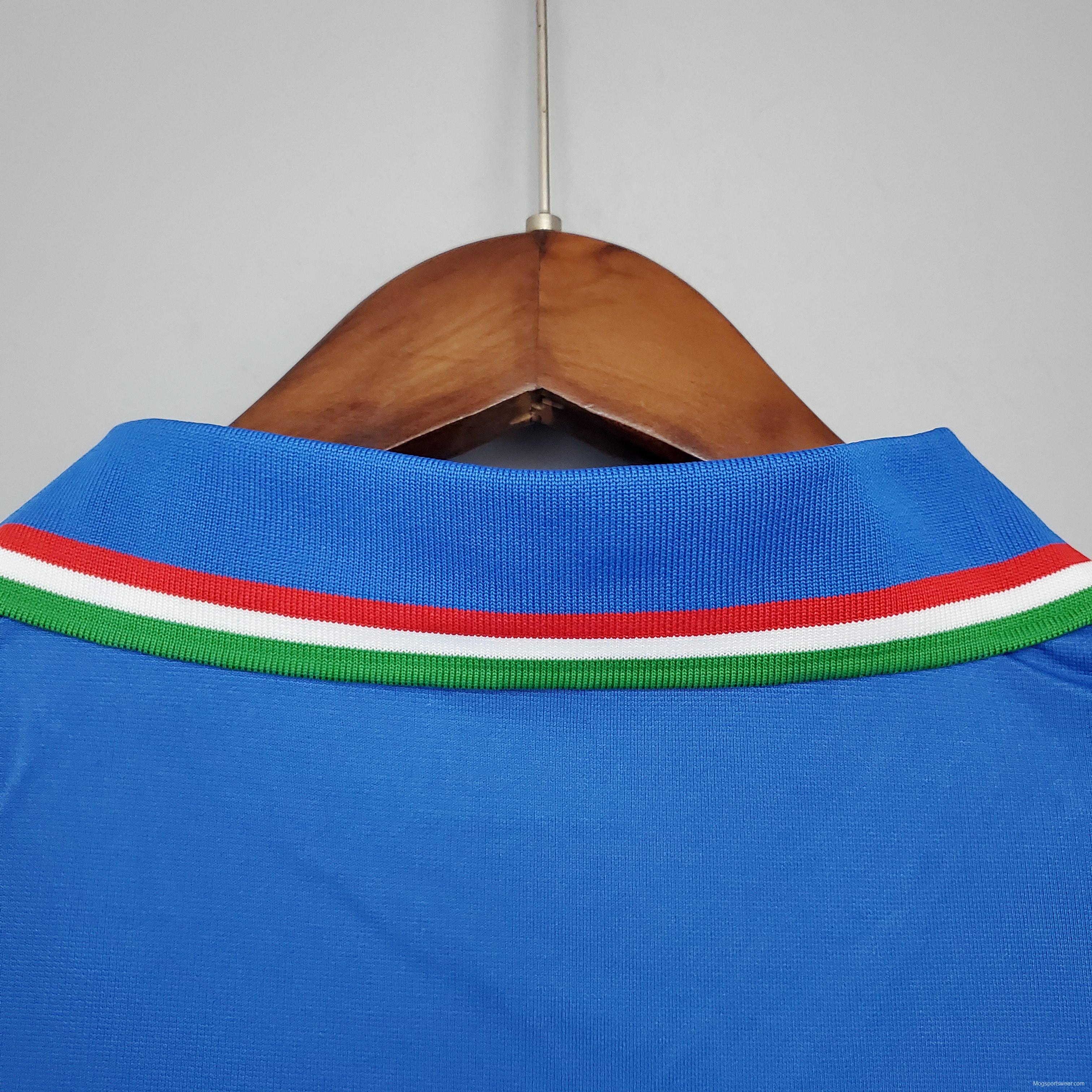 Retro Italy 1982 home Soccer Jersey