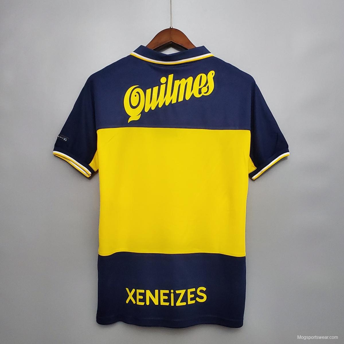 Retro Boca Juniors 1999 home Soccer Jersey