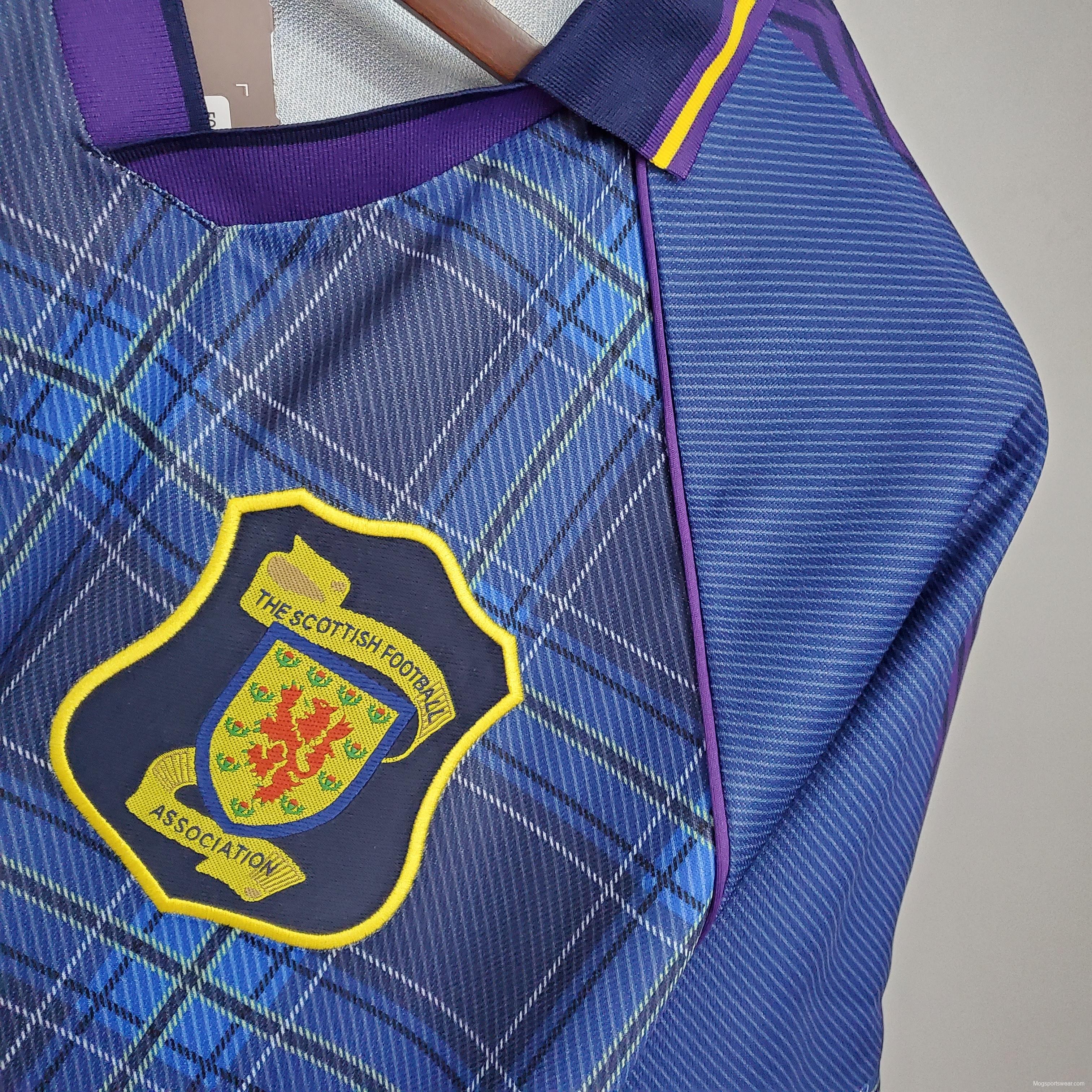 Retro Scotland 1994/96 home Soccer Jersey