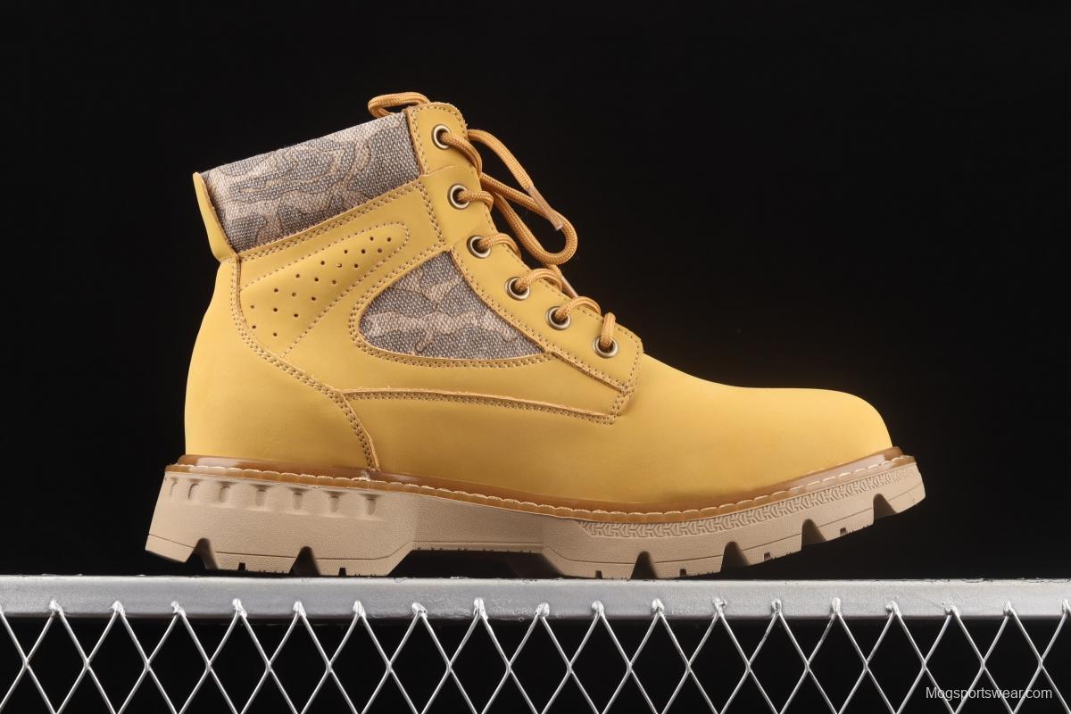 Timberland Nature Needs Heros Pan Weibo second generation M.T.C.R. Boots TB10088YELLOW