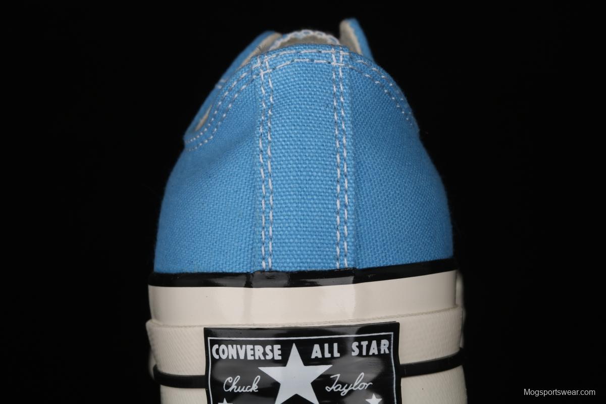 Converse Chuck 70s new spring color lake water blue matching low-top casual board shoes 171569C