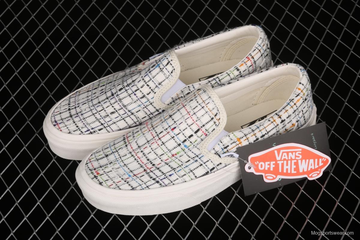 Vans Authentic 44 DX high definition series lazy people set low side retro canvas leisure sports board shoes VN0A5KS96SV