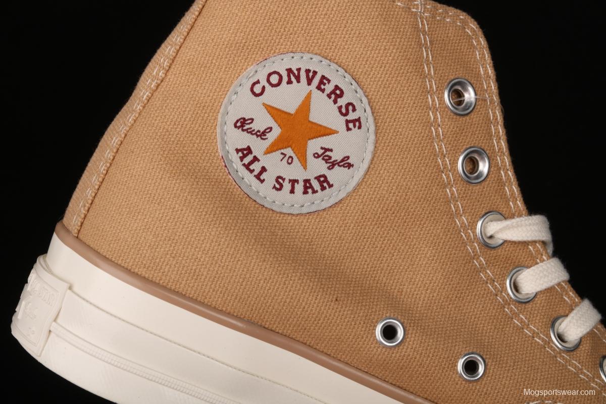 Converse x Carhartt tooling joint name high-top casual board shoes 169220C