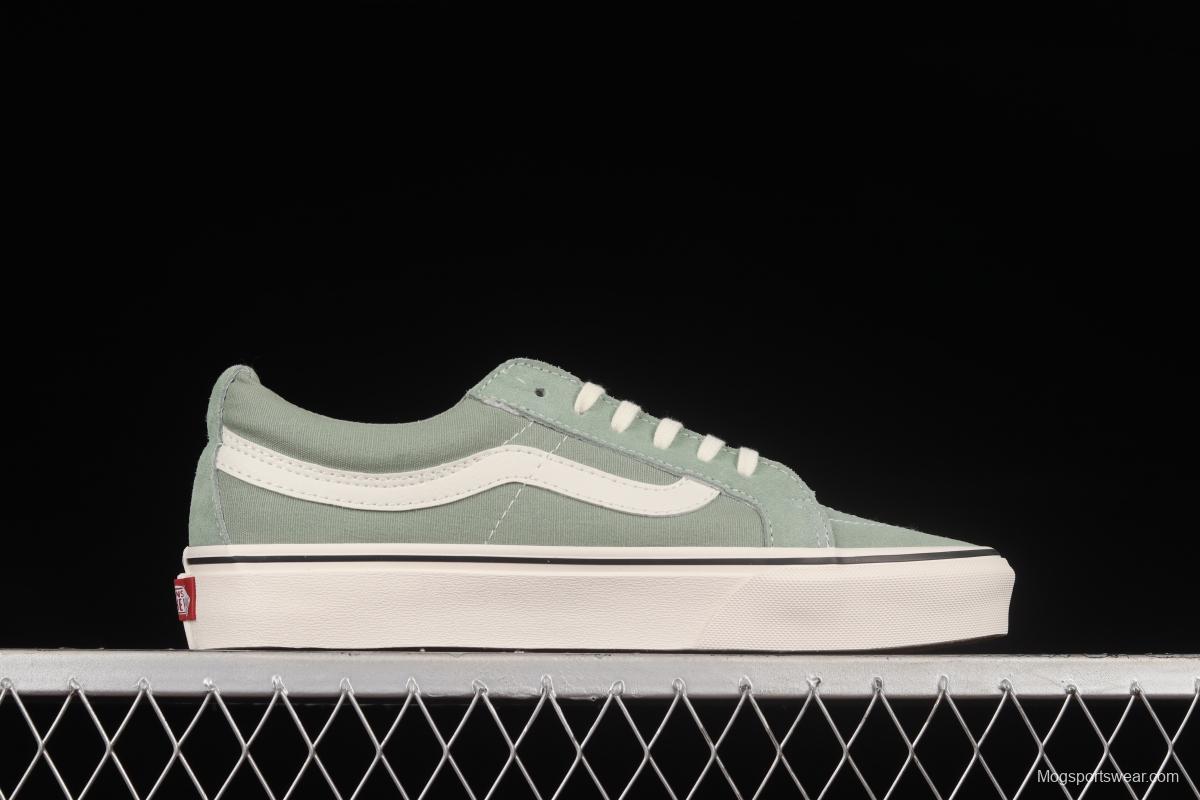 Vans Sk8-Low Shawn Yue with the same paragraph 2022 spring and summer new mint green low-top casual board shoes VN0A4UWIB82