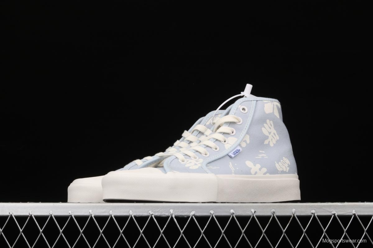 Vans Vault OG Style 24 Lx White Flower retro Joint style Zhongbang Leisure Board shoes VN0A5HUT4O6