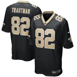 Men's Adam Trautman Black Player Limited Team Jersey