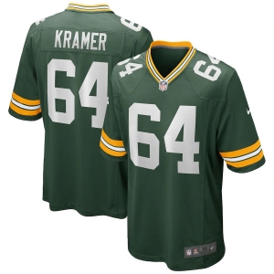 Men's Jerry Kramer Green Retired Player Limited Team Jersey