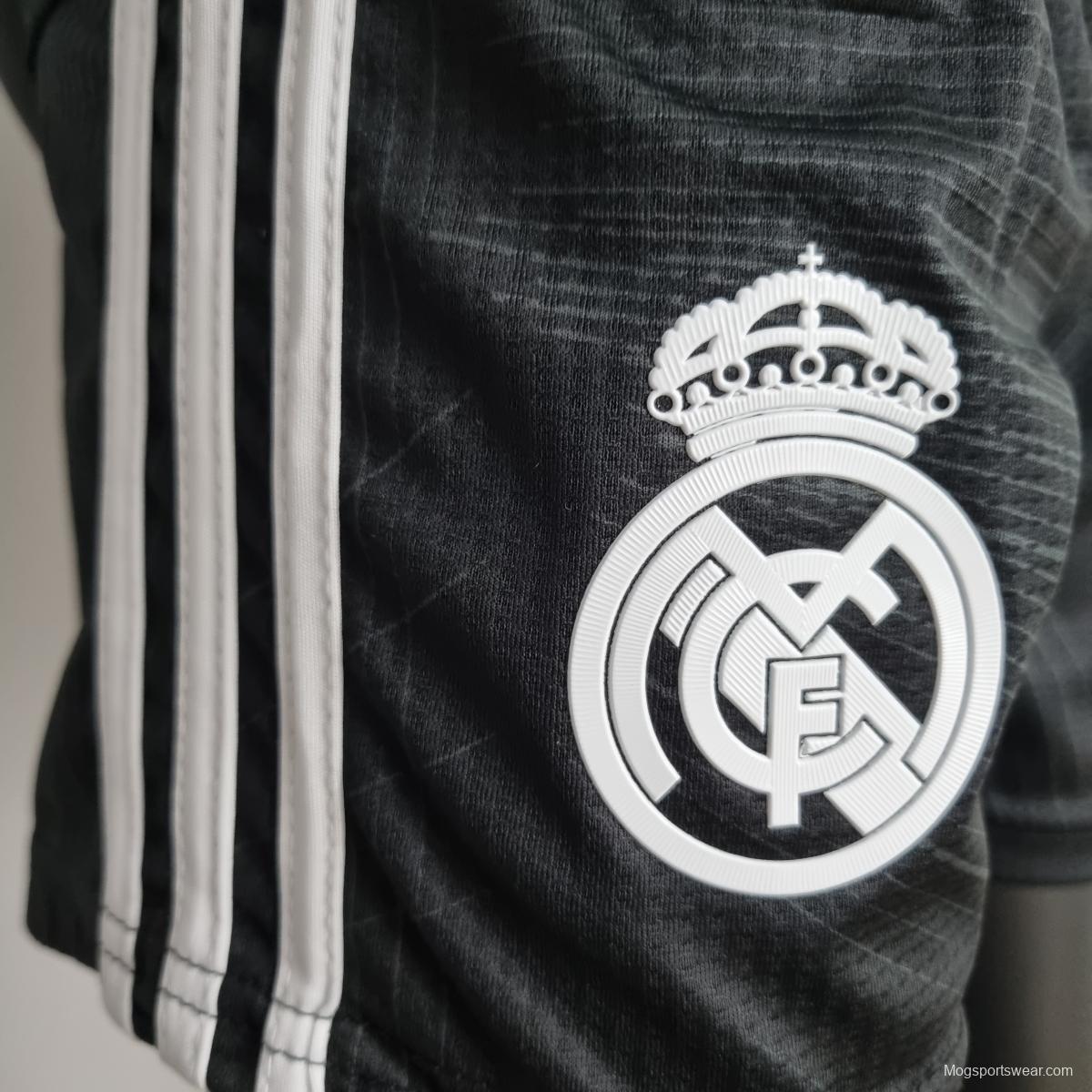 22/23 Real Madrid Y3 kids black Soccer Jersey