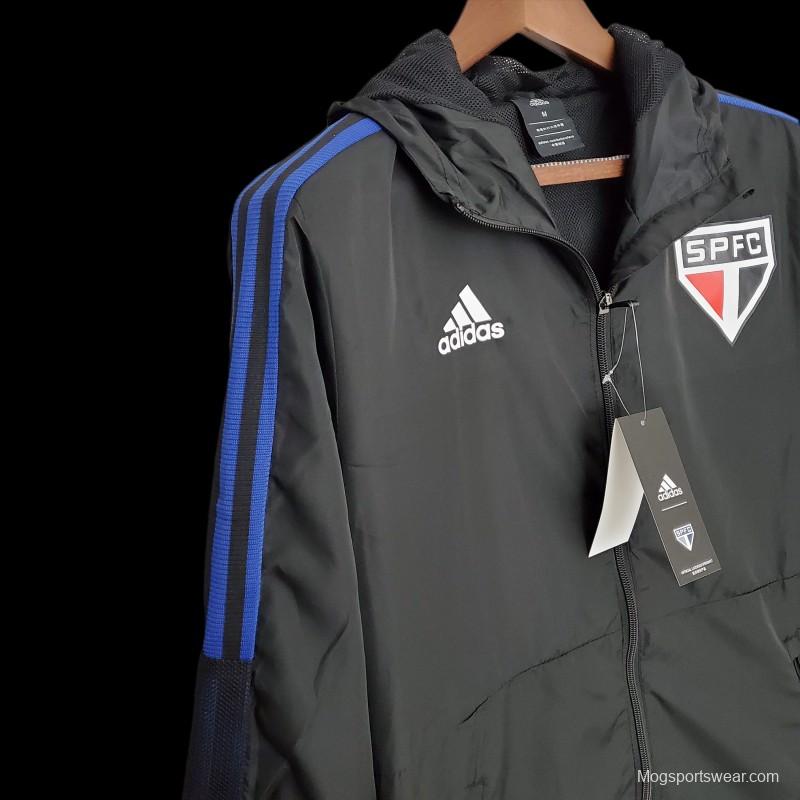 2022 Sao Paulo Windbreaker Black 