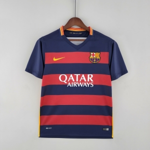 Retro 15/16 Barcelona Home  Soccer Jersey