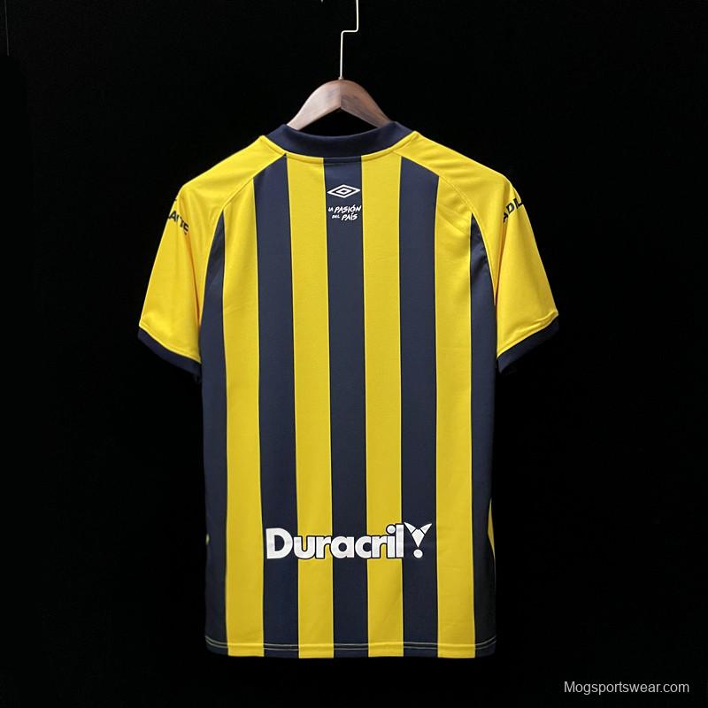 22/23 Rosario Central Home Soccer Jersey