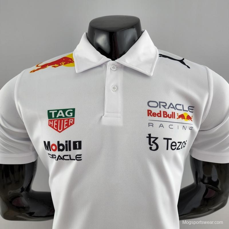 2022 F1 Redbull White Jersey  #0011