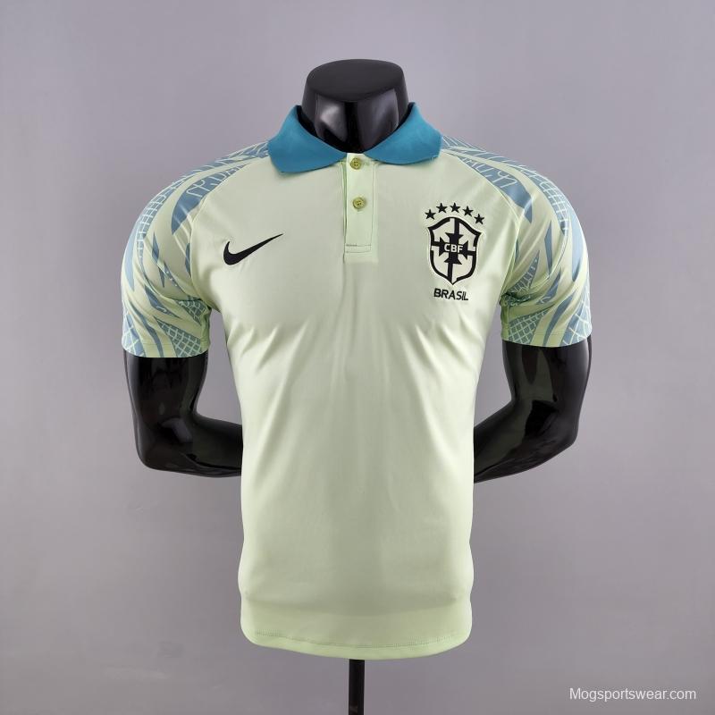 2022 POLO Brazil Light Green Jersey