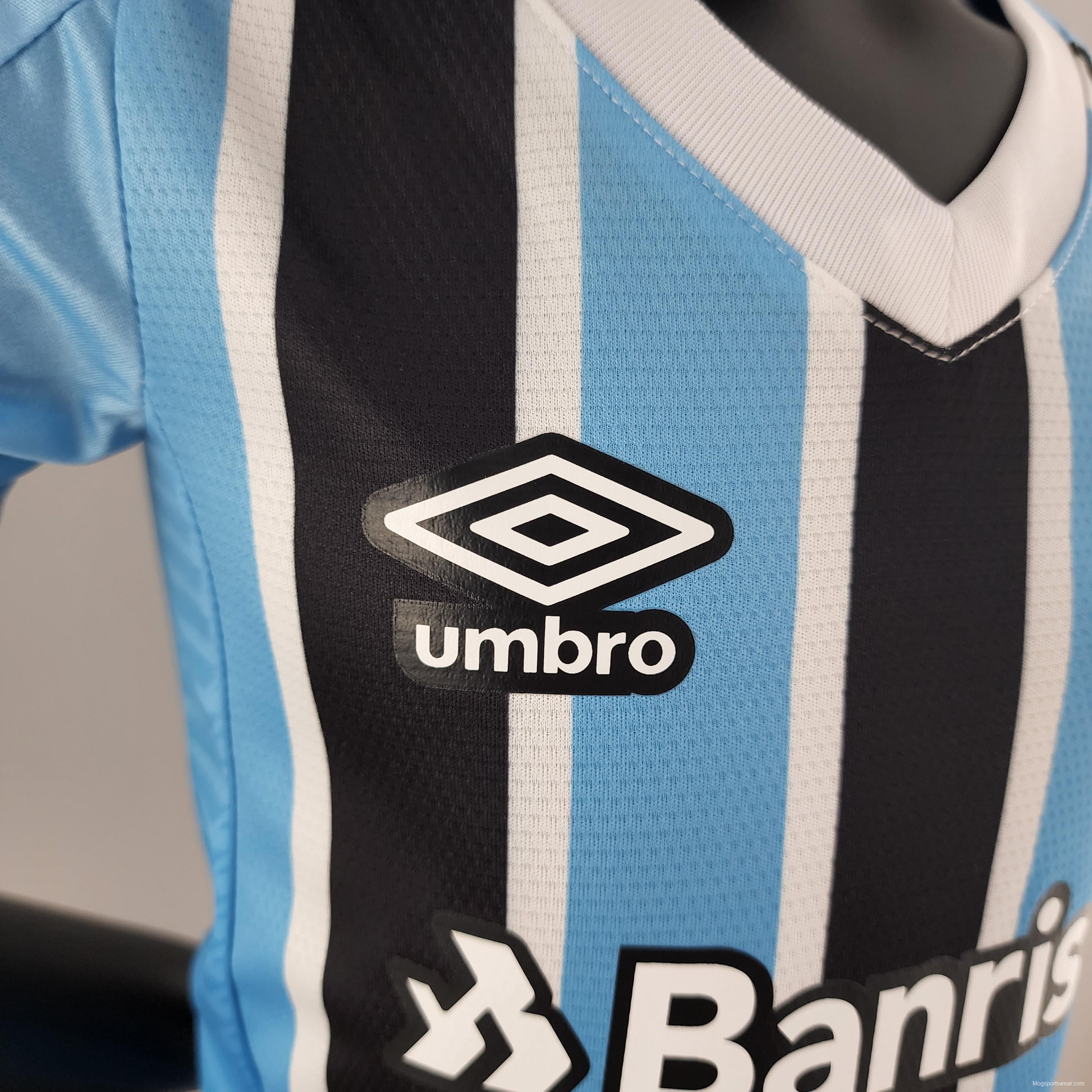 22/23 Kids Kit Gremio Home Size：16-28 Soccer Jersey