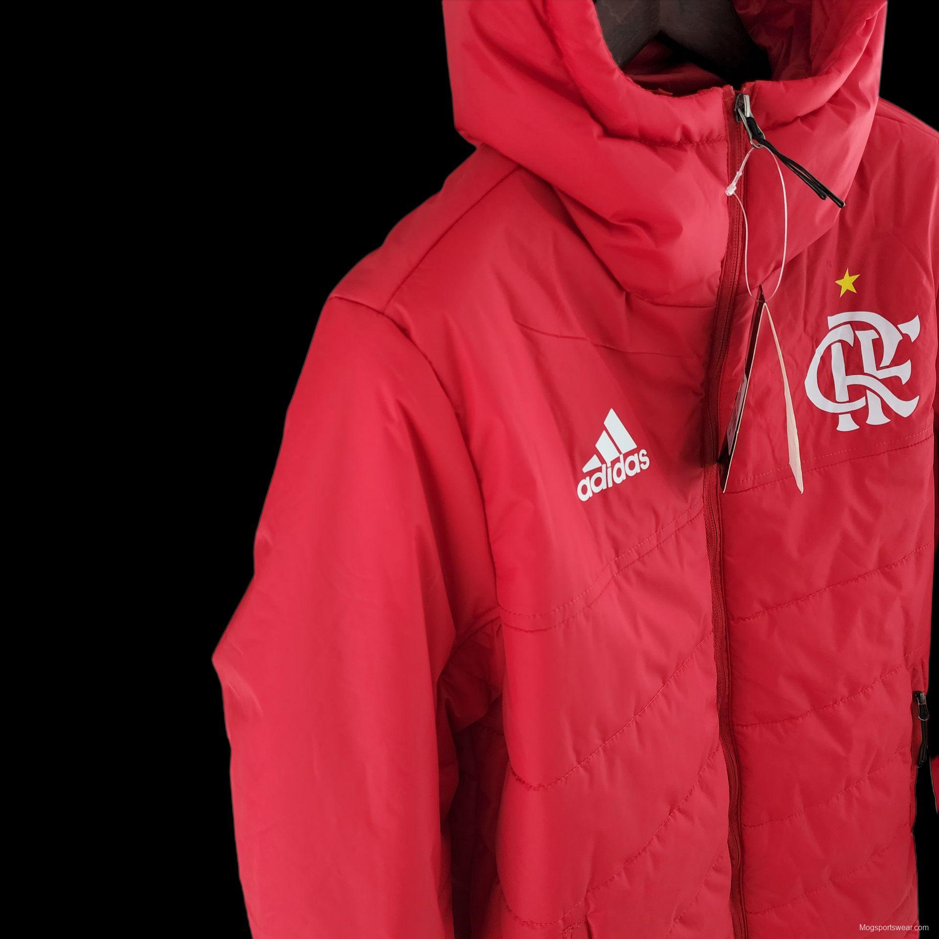 2022 Flamengo Down coat Jacket Red