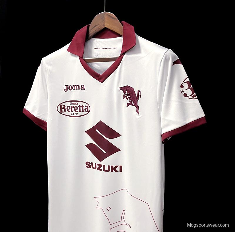 22/23 Torino Away Soccer Jersey