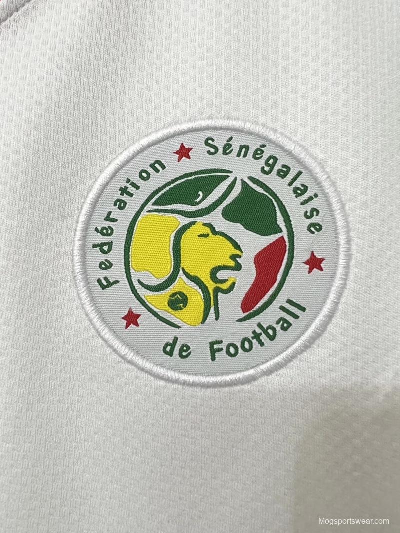 Retro 2002 Senegal White Jersey