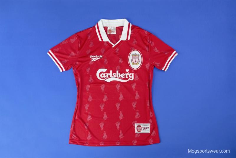 Retro 96/98 Liverpool Home Soccer Jersey