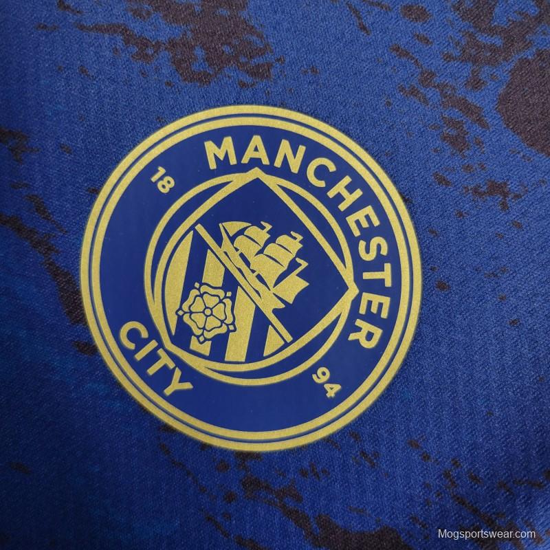 23-24 Manchester City Blue Special Edition Jersey