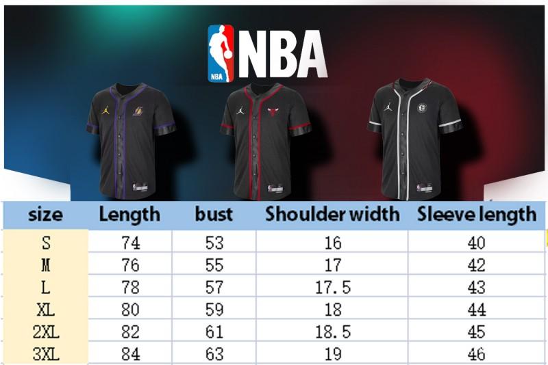 2023 NBA Lakers STATEMENT BASEBALL Black Jersey