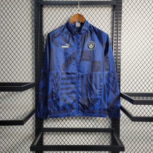 23-24 Manchester City Black Windbreaker