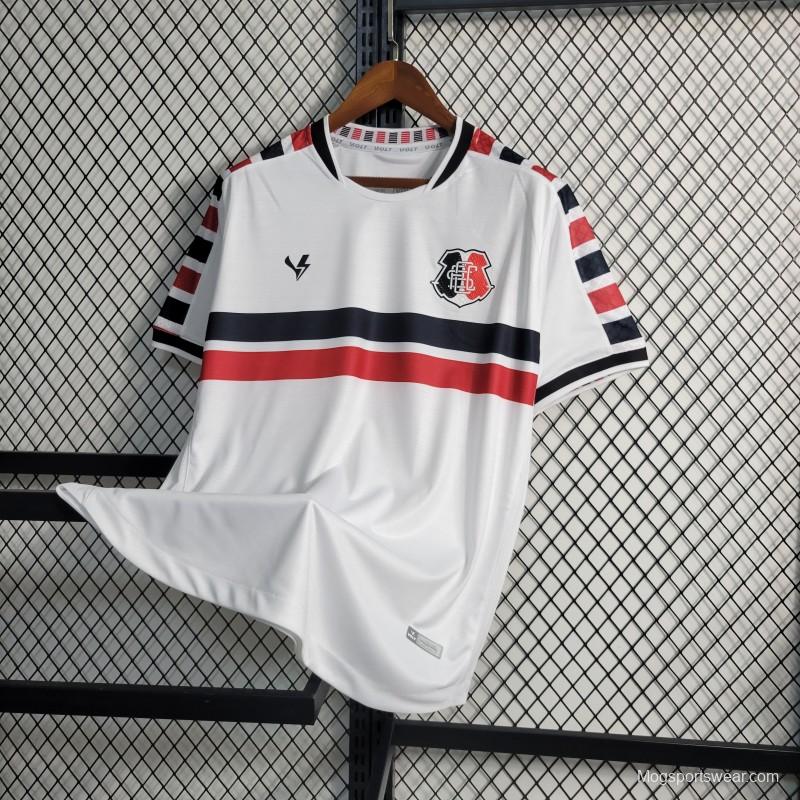 23-24 Santa Cruz Away White Jersey