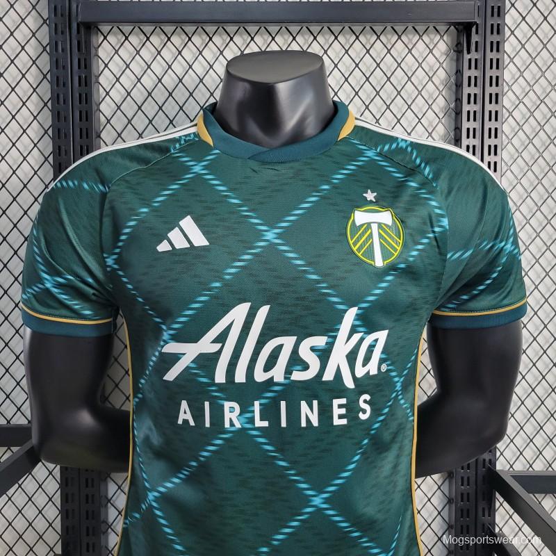 Player Version 23-24 Portland Timbers Home Jersey