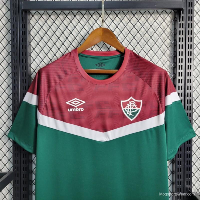 23-24 Fluminense Celestial Training Jersey Green+Red