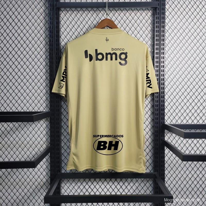 22-23 Atletico Mineiro Third Yellow Jersey+ All Sponsor