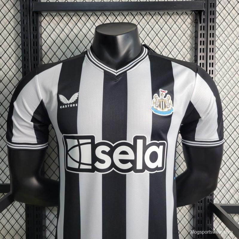 Player Version 23-24 Newcastle United Home Jersey