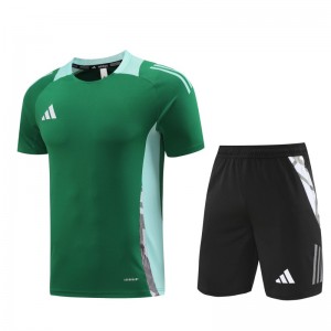 24/25 Adidas Green Short Sleeve Jersey+Shorts