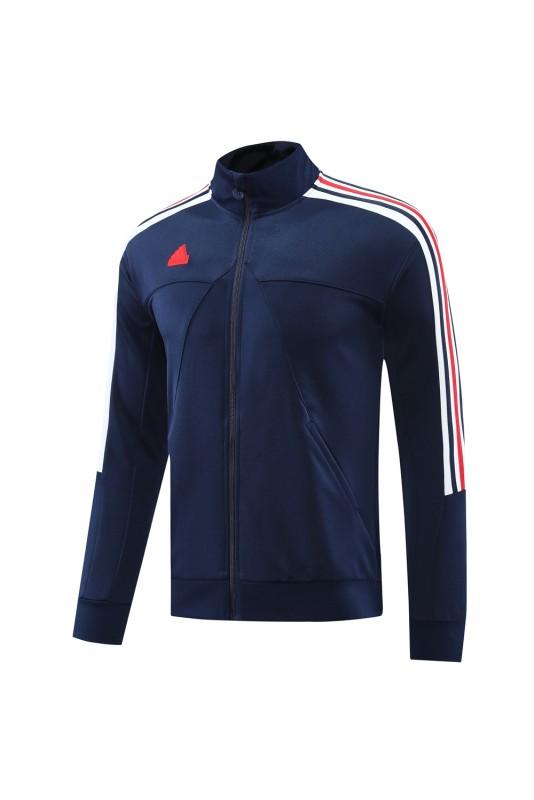 2024 Adidas Blue Full Zipper Jacket +Long Pants