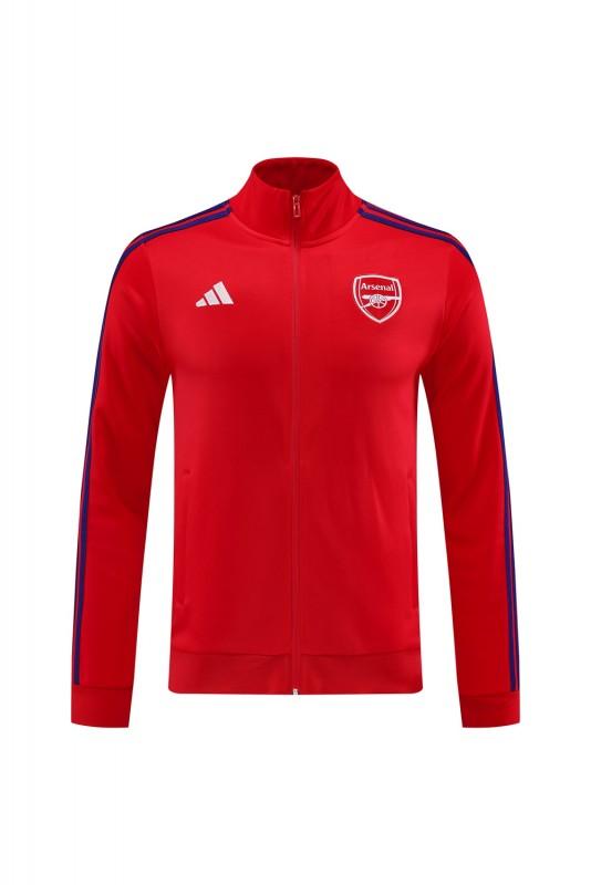 24/25 Arsenal Red Full Zipper Jacket +Long Pants