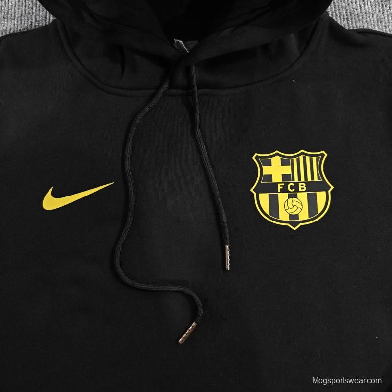 24/25 Barcelona Black Hoodie