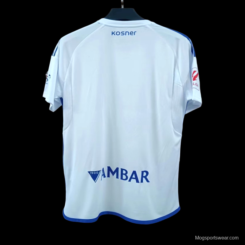 23/24 Real Zaragoza Home Jersey