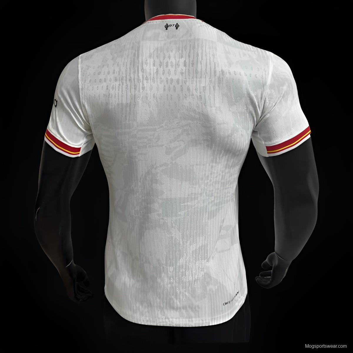 Player Version 24/25 Liverpool Third White Jersey