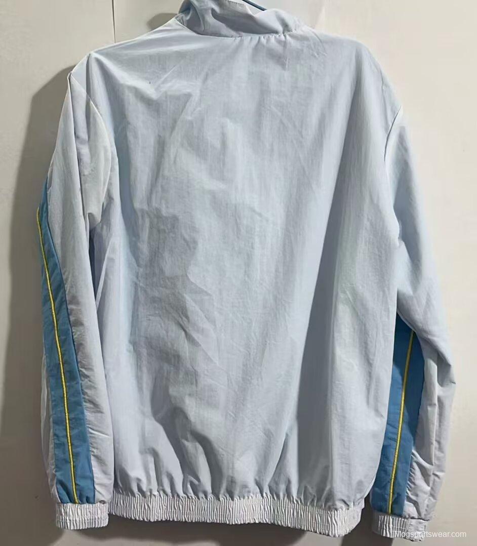 23/24 Lazio White/Blue Reversible Windbreaker