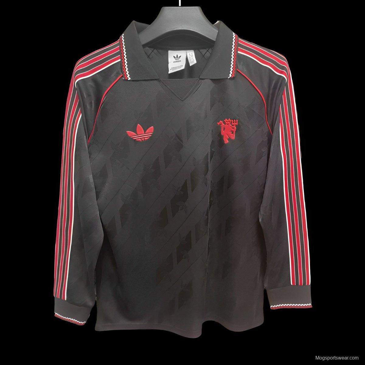 24/25 Manchester United LFSTLR 'Black Red' Jersey